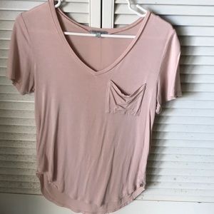 Blush Colored Basic Top